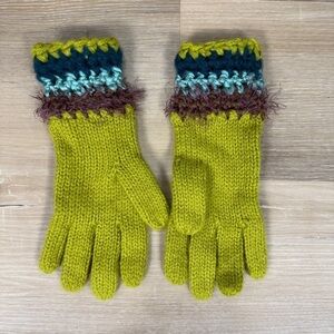 Colorful Knit Gloves